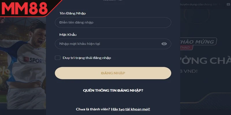 Đăng nhập MM88